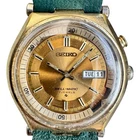 Vintage Seiko Bell-Matic Automatic Alarm Watch 4006-6040 Gold Tone 38mm 1972 Men