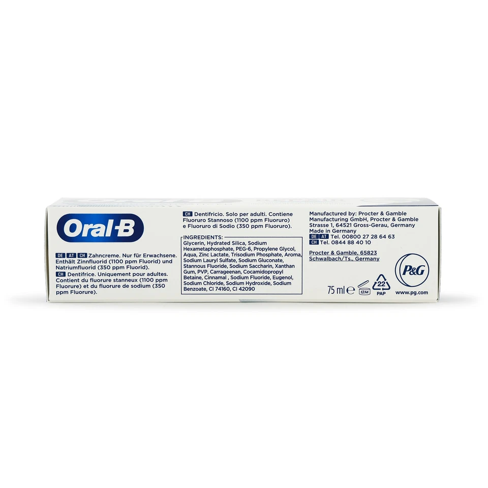 Oral‑B Pro‑Science Advanced Zahnfleisch & Schmelz Repair Extra Frisch – 4x 75 ml - Bild 4 von 4