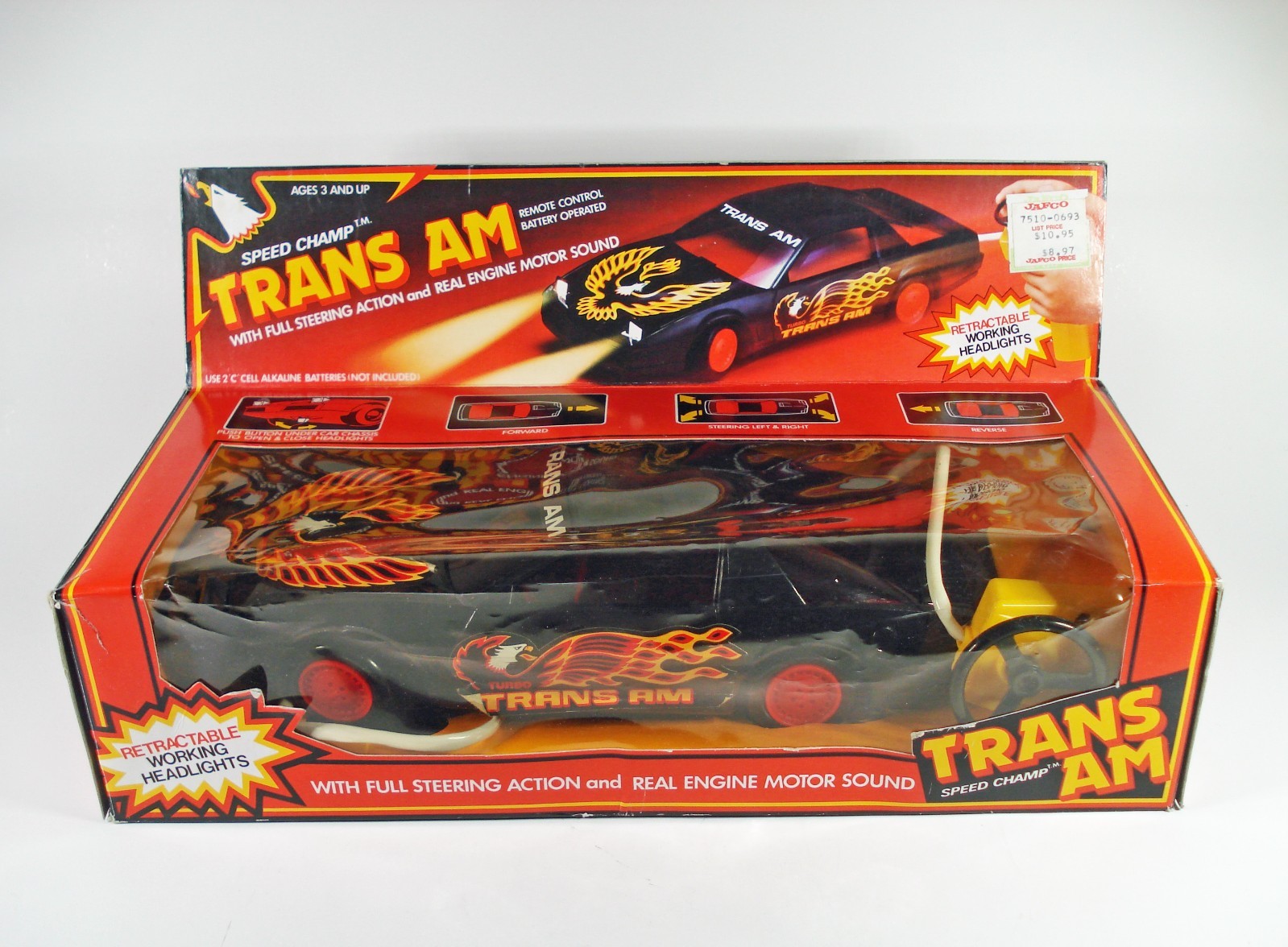 Black Pontiac Speed Champ Trans Am