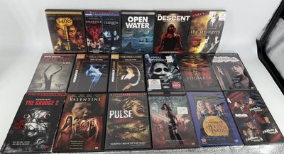 Lot 17 Scary Halloween Horror DVD's, Grunge 2, Halloween, Hostel, Elm Street,