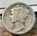 1926-S Mercury Dime Nice Original Good+ CHRC