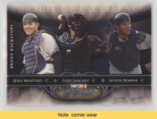 2010 Pursuit of Excellence Jesus Montero Gary Sanchez Austin Romine #75 READ 0q3