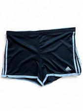 Adidas Women  s Black and White Athletic Drawstring Shorts Size XL