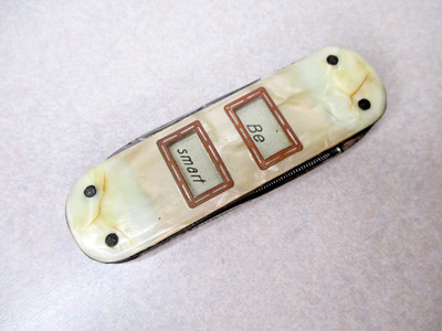 Roper Advertising Changing when open BROCH NACHF SOLINGEN GERMANY POCKET KNIFE