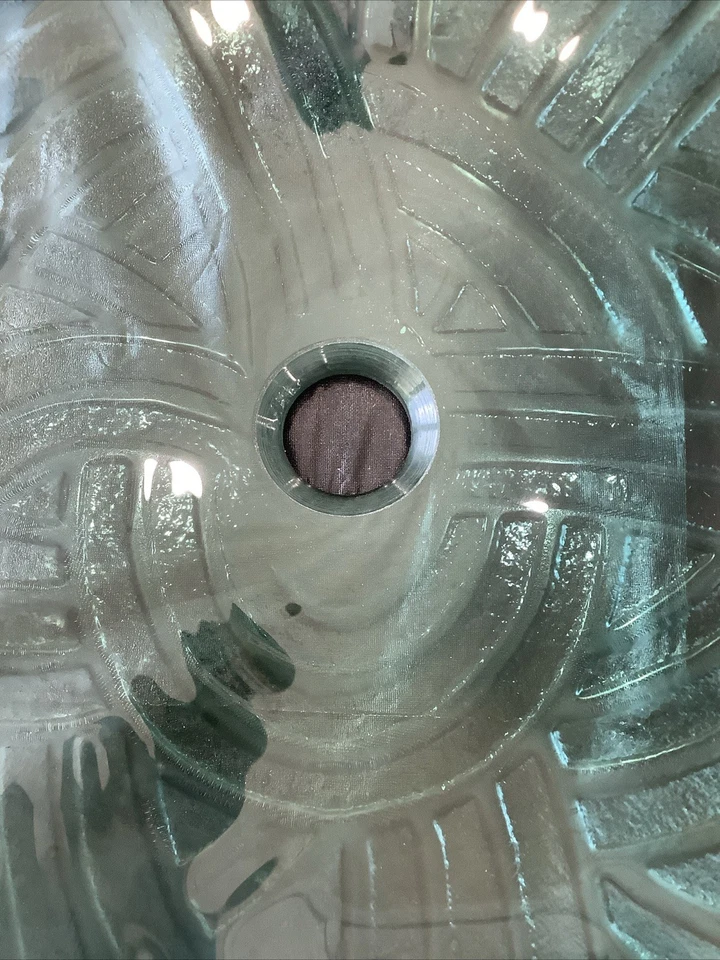 Decolav 浴室水槽绿色钢化玻璃 1080T-GR Y3 — 第 3/4 张图片