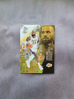 2026 Topps Signature Class Yellow Pandora LeBron James Los Angeles Lakers #51