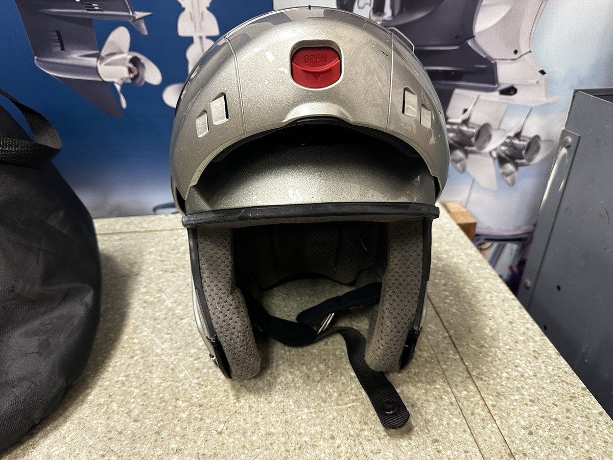 Shoei Syncrotec, Motorcycle Helmet, DOT Flip up Full Face, Size