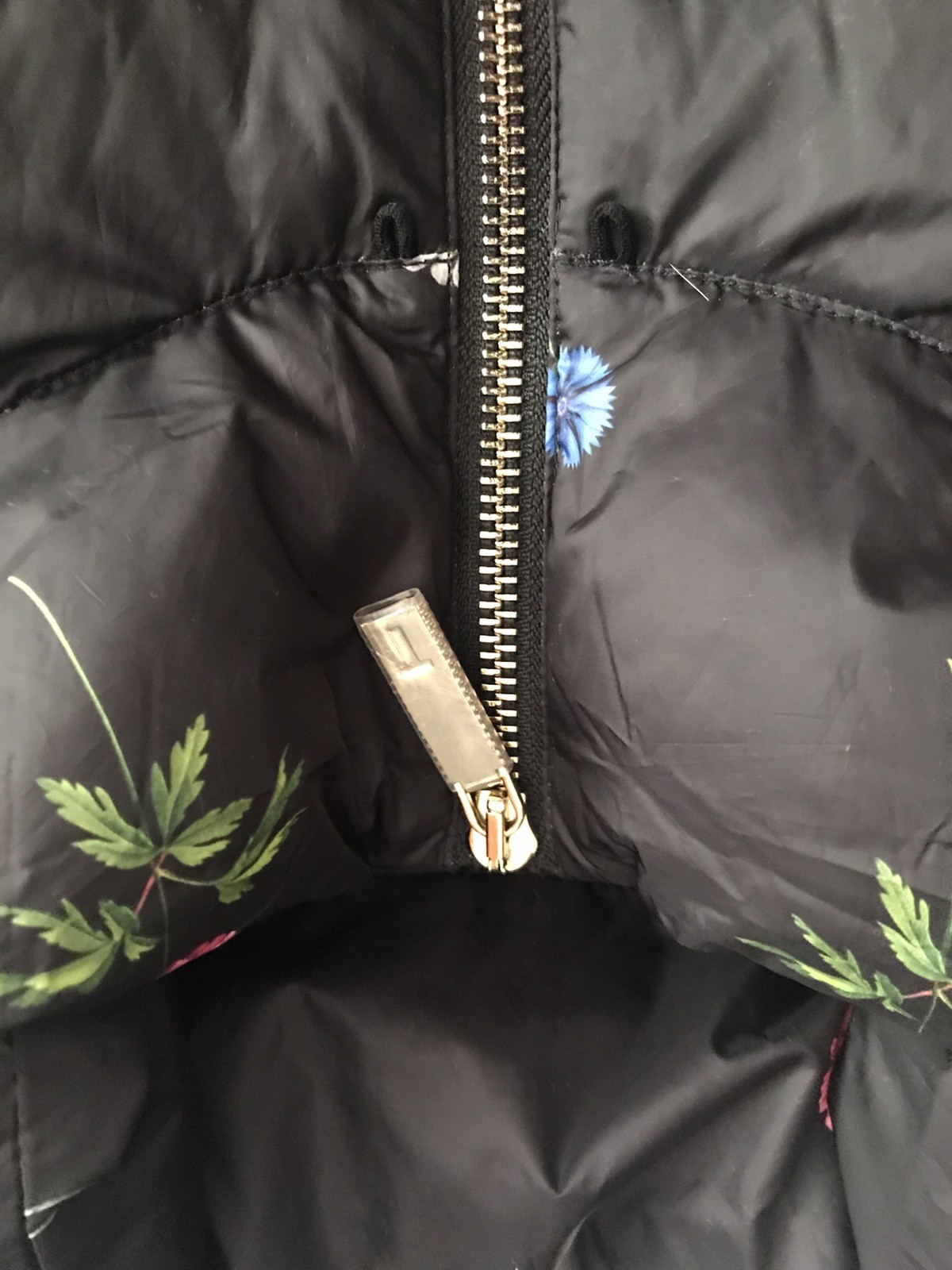 TED Baker women's down jacket multi-colored flora… - image 17