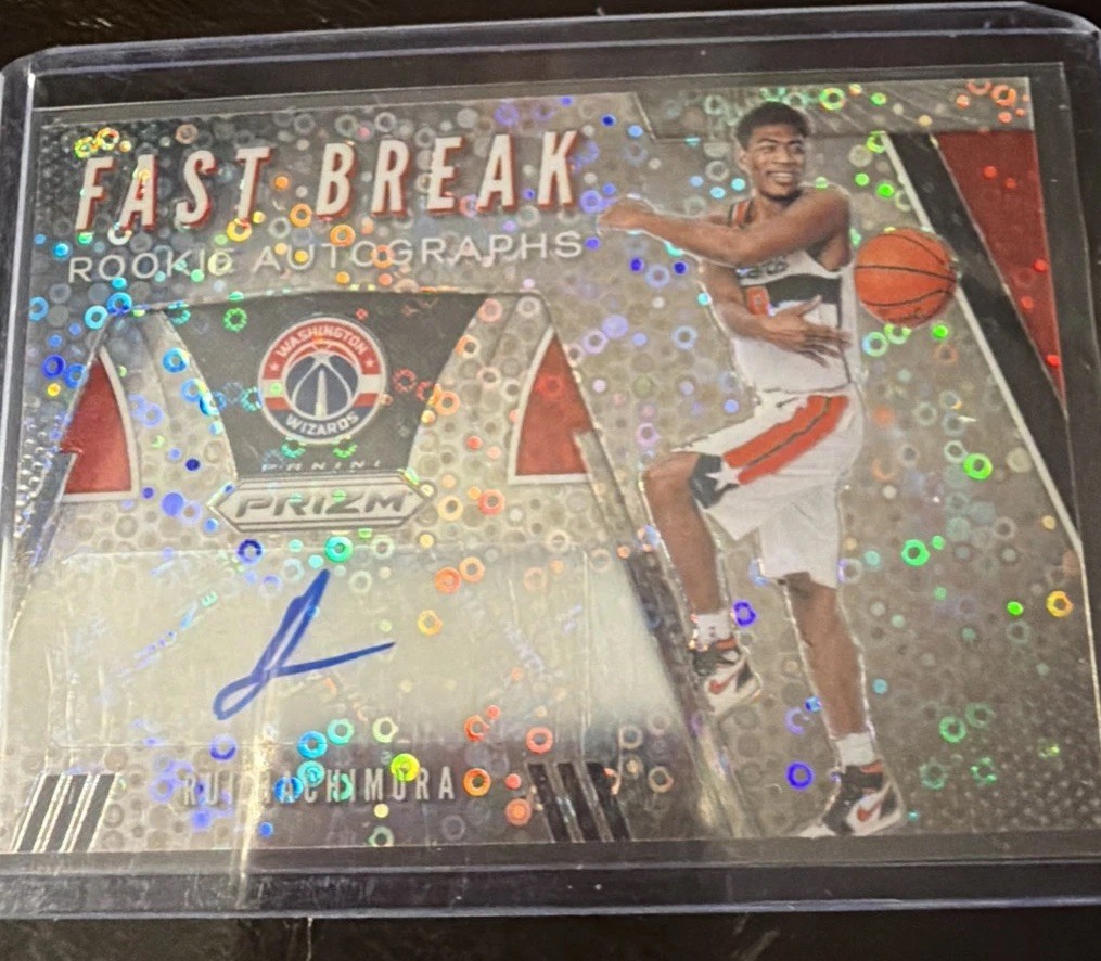 2019-20 Panini Prizm - Fast Break Rookie Autographs Rui Hachimura #FR-RHM...