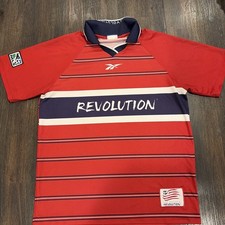 vintage 1999 Reebok New England Revolution soccer jersey  Small