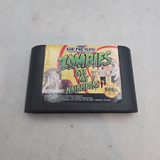 Zombies Ate My Neighbors Sega Genesis CIB Complete w Manual