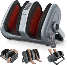Foot Massager, Foot Calf Massager with Heat, Leg Massager with Compression, Knea