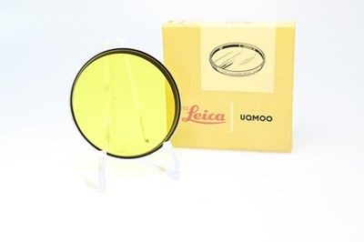 Leitz Leica Yellow Light Filter 1 E 58 UQMOO 13235 F/Summarex 8.5 cm/Hecto #G755