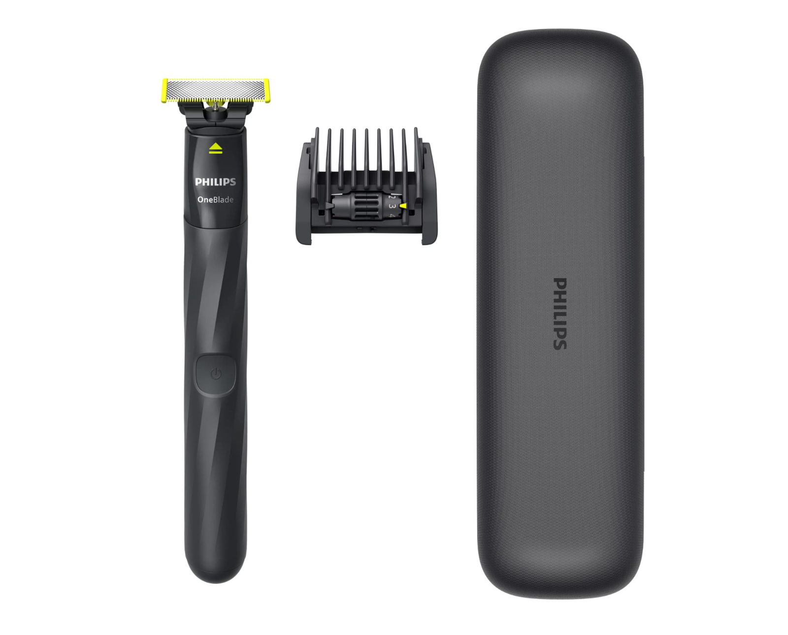 Philips OneBlade Rasierer Bartschneider Trimmer Black Limited Edition +Reiseetui - Image 2