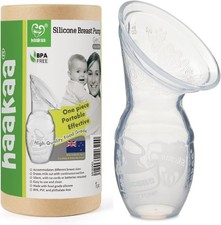 Silicone Breastfeeding Manual Breast Pump Milk Pump 100 Food Grade Silicone ...