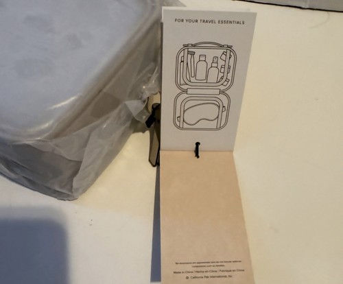 Borsa per trucco Calpak, astuccio trasparente per cosmetici, nuova - Foto 14 di 19