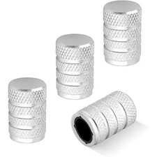 4PCS 0.31In Tire Valve Caps, Aluminum Alloy Valve Stem Caps Replace Tire Caps an