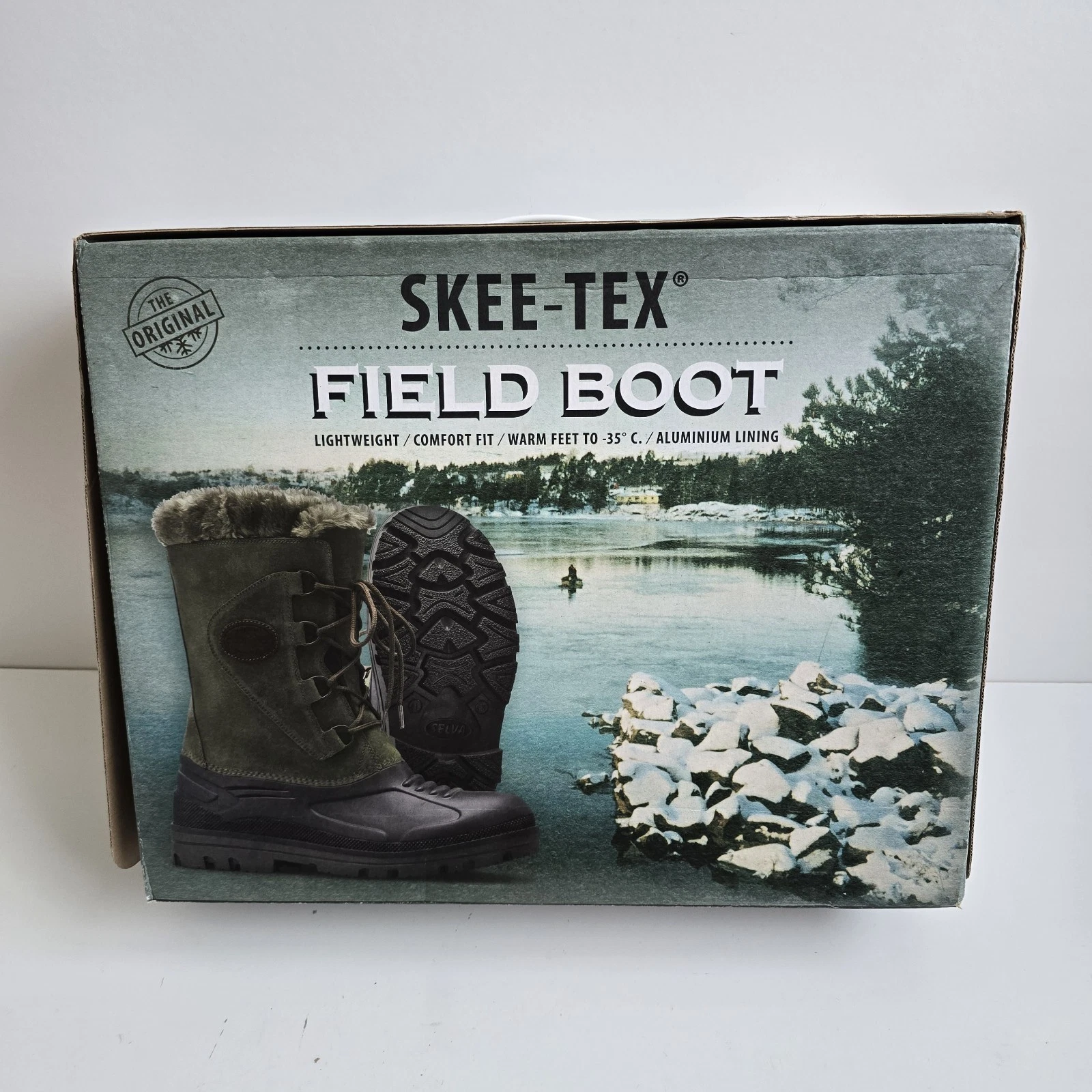 Skee Tex Field Boots The Original Thermal Waterproof Boot Carp Fishing 10.5 - 11
Opens in a new wind