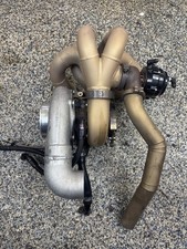 Dsm Archer Fabrication Ceramic Coated Vband Manifold With Garrett Gt35r In Tial