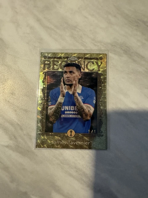 Topps James Tavernier Ucc Flagship Regency London 2024/25 1/1