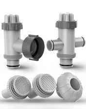 Above Ground Pool Parts Kit Replacement Pool Pump Part with Split Plunger Val...
