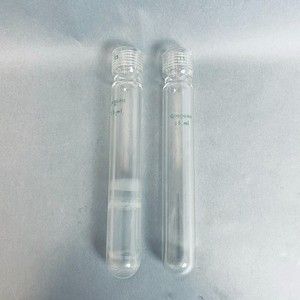 Chemglass Heavy Wall Pressure Vessel 35 ml 25.4 mm OD 190 mm Length Lot of 2