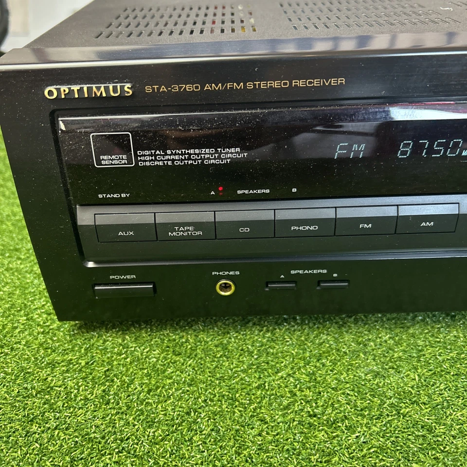 Optimus STA-3760 Synthesized AM/FM Stereo Receiver 200w - Image 2 of 4
