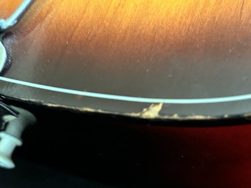 RARE MODEL Vintage 1967 Norma 3/4 Parlor Guitar FG3 Reinforced Steel Neck  - Picture 7 of 14