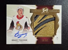 BRADY TKACHUK 2019 LIMITED LOGOS /50 #LL-BT