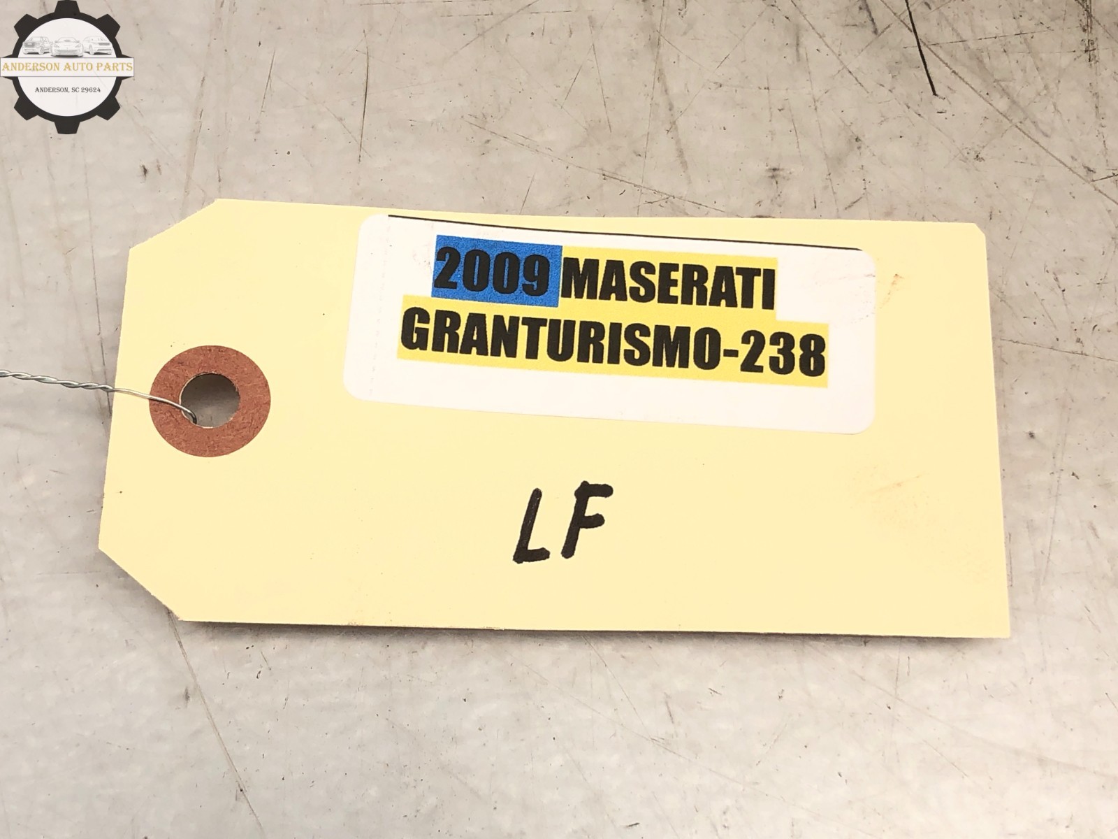 2008-2019 MASERATI GRANTURISMO M145 LEFT DRIVER FRONT BREMBO BRAKE CALIPER OEM