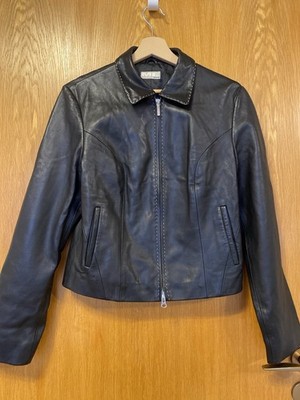 Milestone Echtlederjacke  Ariella    Schwarz   Gr. 38 - Neuwertig