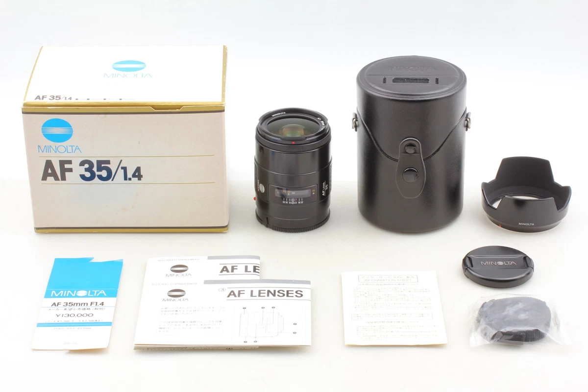 35mm Focal f/1.4 Camera Lenses for Minolta for sale | eBay