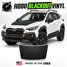 Hood Blackout Vinyl Decal Fits Subaru Crosstrek 2018-2024 Wilderness Graphic