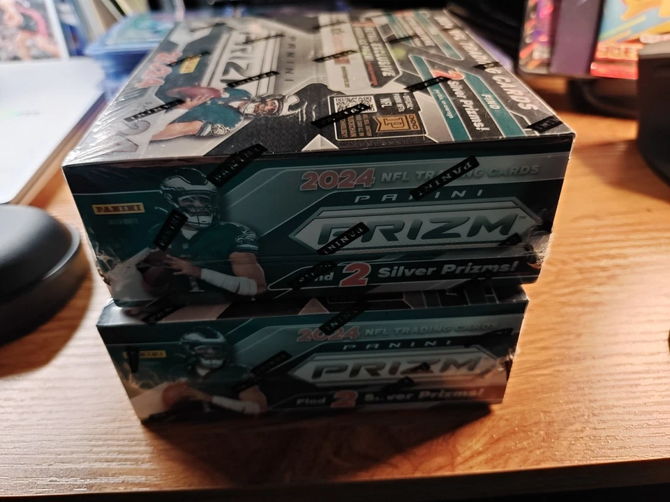 2) 2024 PRIZM Football NFL Football Retail Boxes Box SEALED/NEW Drake Maye? - Image 3 of 3