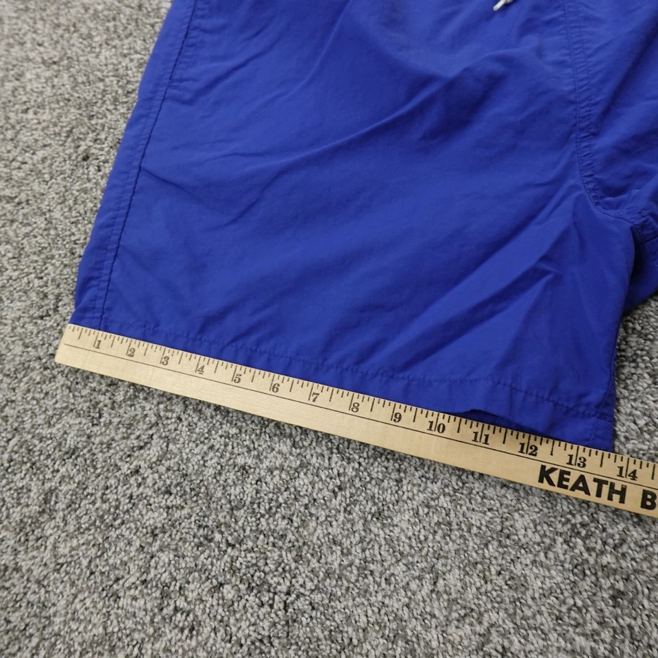 De Colección Polo Ralph Lauren Pantalones Cortos Para Hombres XL Azul Cordón Tabla Bañador Años 90 Y2K Foto 3 de 4