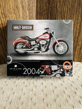 Sealed 2004 Harley-Davidson Day-at-A-Time Box Calendar by American Greetings