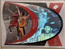 1997 SPx Allen Iverson RC #SPX35 Rookie Card Philadelphia 76ers Basketball. rookie card picture