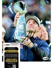 Mike Macdonald Signed 8x10 Photo Seattle Seahawks Super Bowl JSA COA