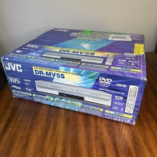 JVC DR-MV5S DVD Video Recorder VCR Combo With Remote  Manual Brand New Open Box