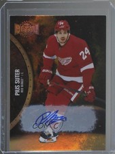 2021-22 Skybox Metal Universe Gold Auto 1/1 Pius Suter #37 Auto 2u9
