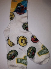 New Kids Sesame Street  Socks  Size 10-4