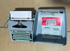 Hermes 3000 Typewriter Paillard Swiss Made Retro Vintage thumbnail