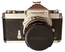 Nikon Nikkormat FT SLR Film Camera with Nippon Kogaku 50mm f2 Nikkor H Lens