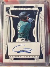 2023 Panini National Treasures Gabriel Gonzalez On-Card AUTO RC /99