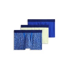 Jockey Men's Chafe Proof Pouch Cotton Stretch 3" Trunk - 3 Pack
