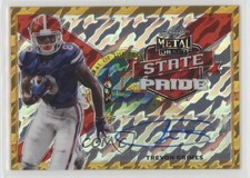 2021 Leaf Metal Draft State Pride Gold Mojo 1/1 Trevon Grimes #SP-TG1 Auto 3f2
