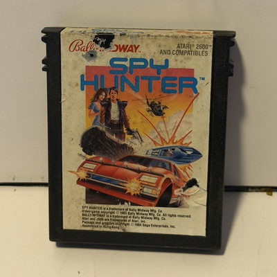 Bally Midway Spy Hunter Atari 2600 Video Game Cartridge 1984