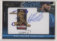 2012 Signature Series Rated Rookie MLBPA /299 Welington Castillo Patch Auto 0d3m