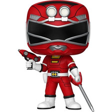 Power Rangers Turbo Rojo Turbo Ranger Funko Pop! Figura Vinilo #1713