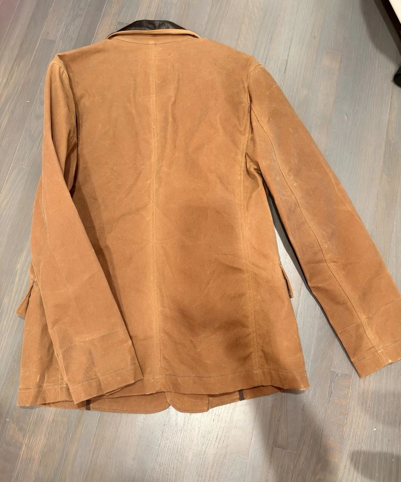 Barking Irons A. Morgan Red Dead Redemption II Canvas Jacket Brown/Black S - product detail image 7
